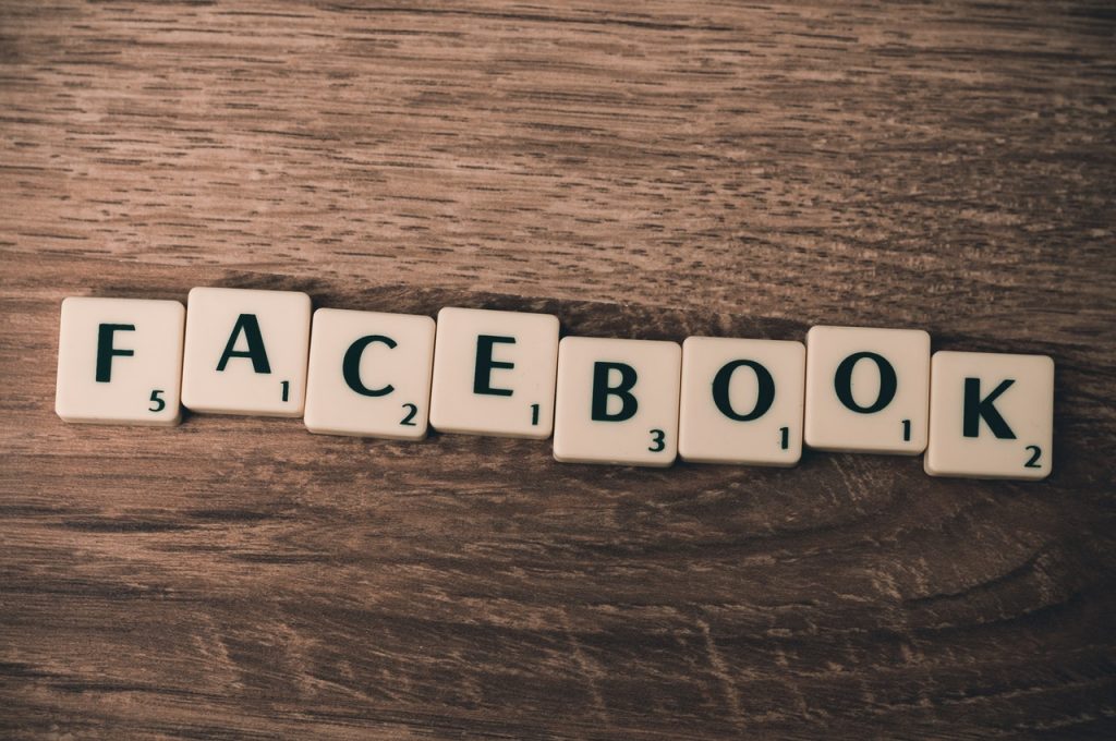 facebook, scrabble, advertising